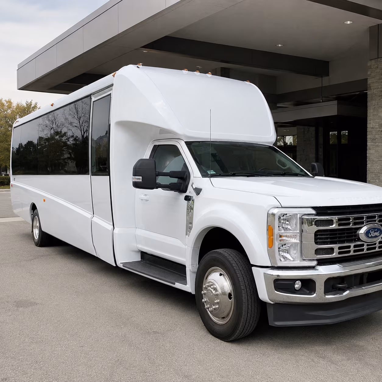 Denver Airport Shuttle & Transportation party bus exterior