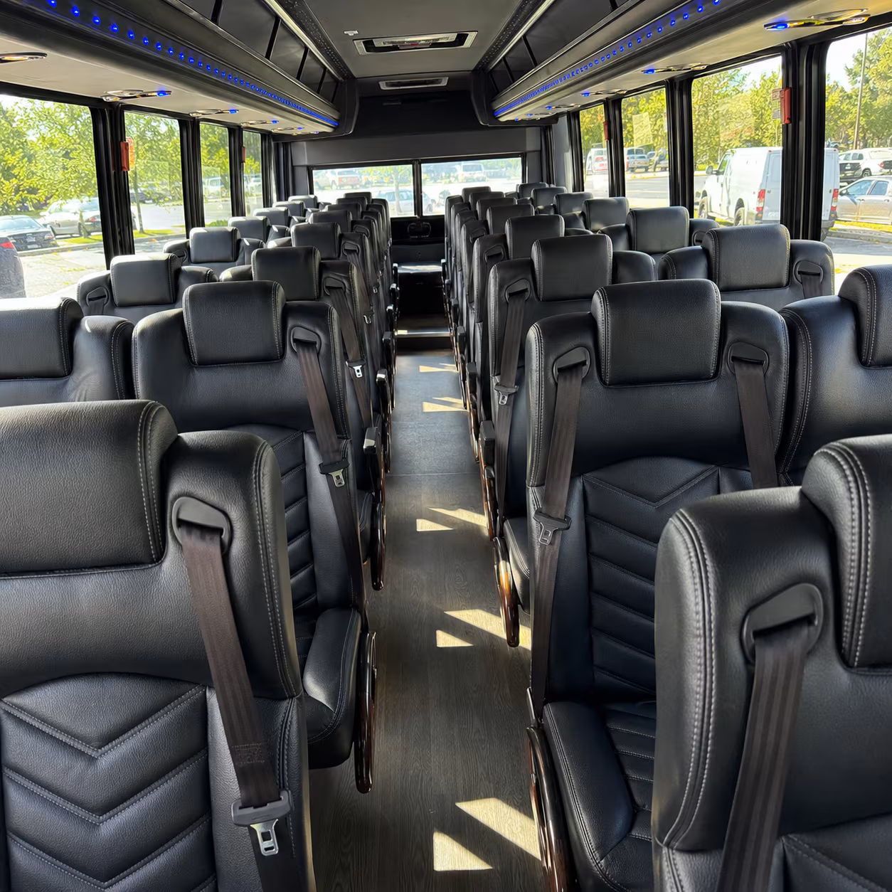 Denver Airport Shuttle & Transportation party bus exterior