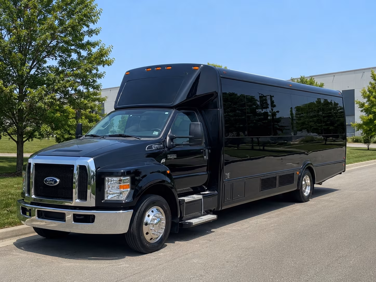 Denver Concert & Music Festival Transportation party bus exterior