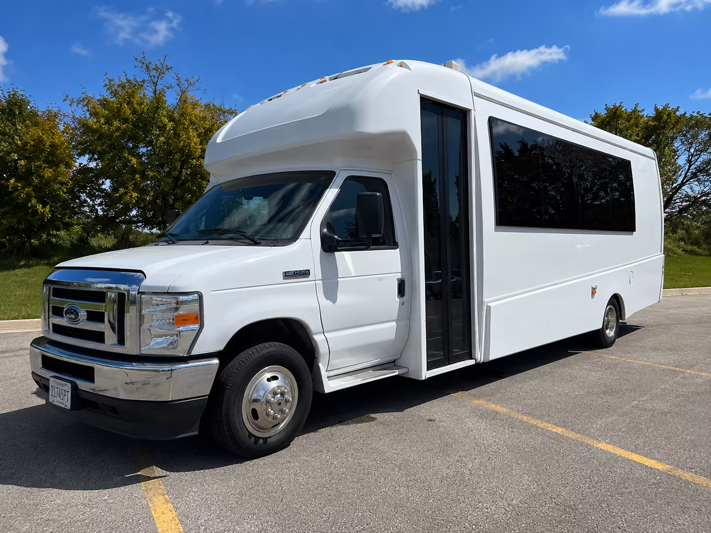 Denver Concert & Music Festival Transportation party bus exterior