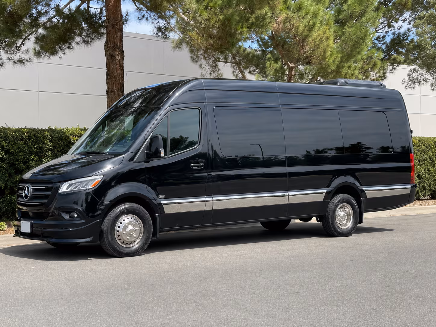 Denver Corporate Transportation party bus exterior