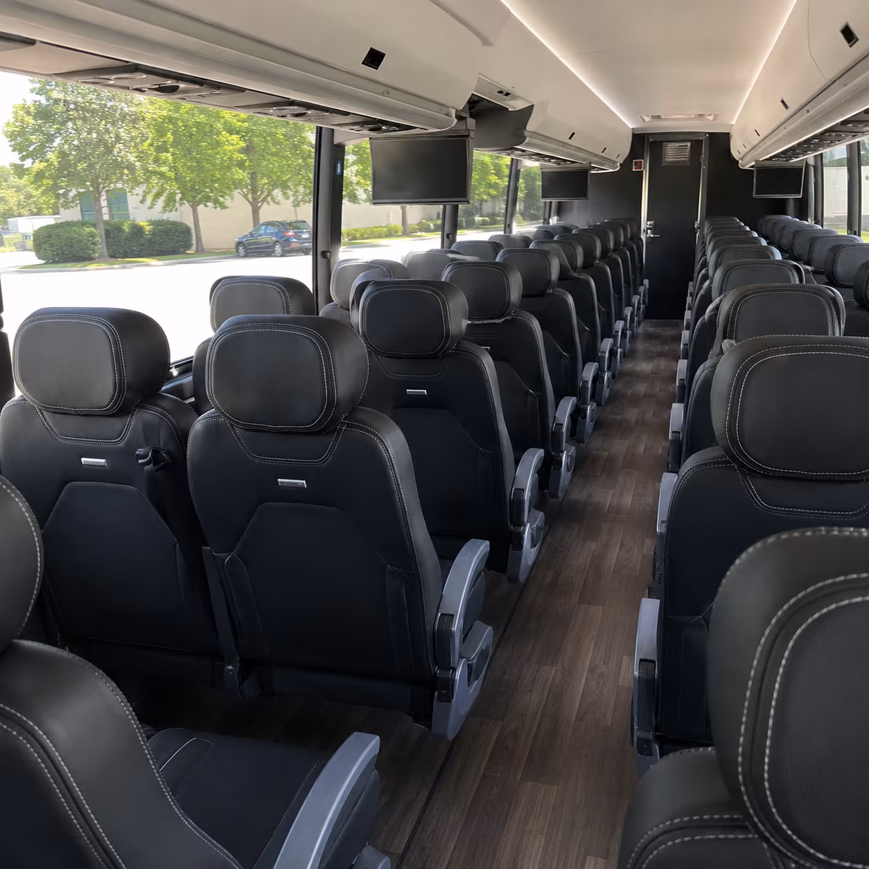 Denver Corporate Transportation party bus exterior