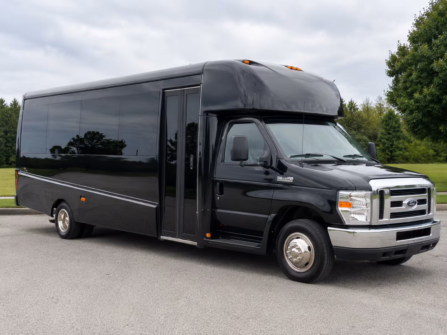 Denver Corporate Transportation party bus exterior