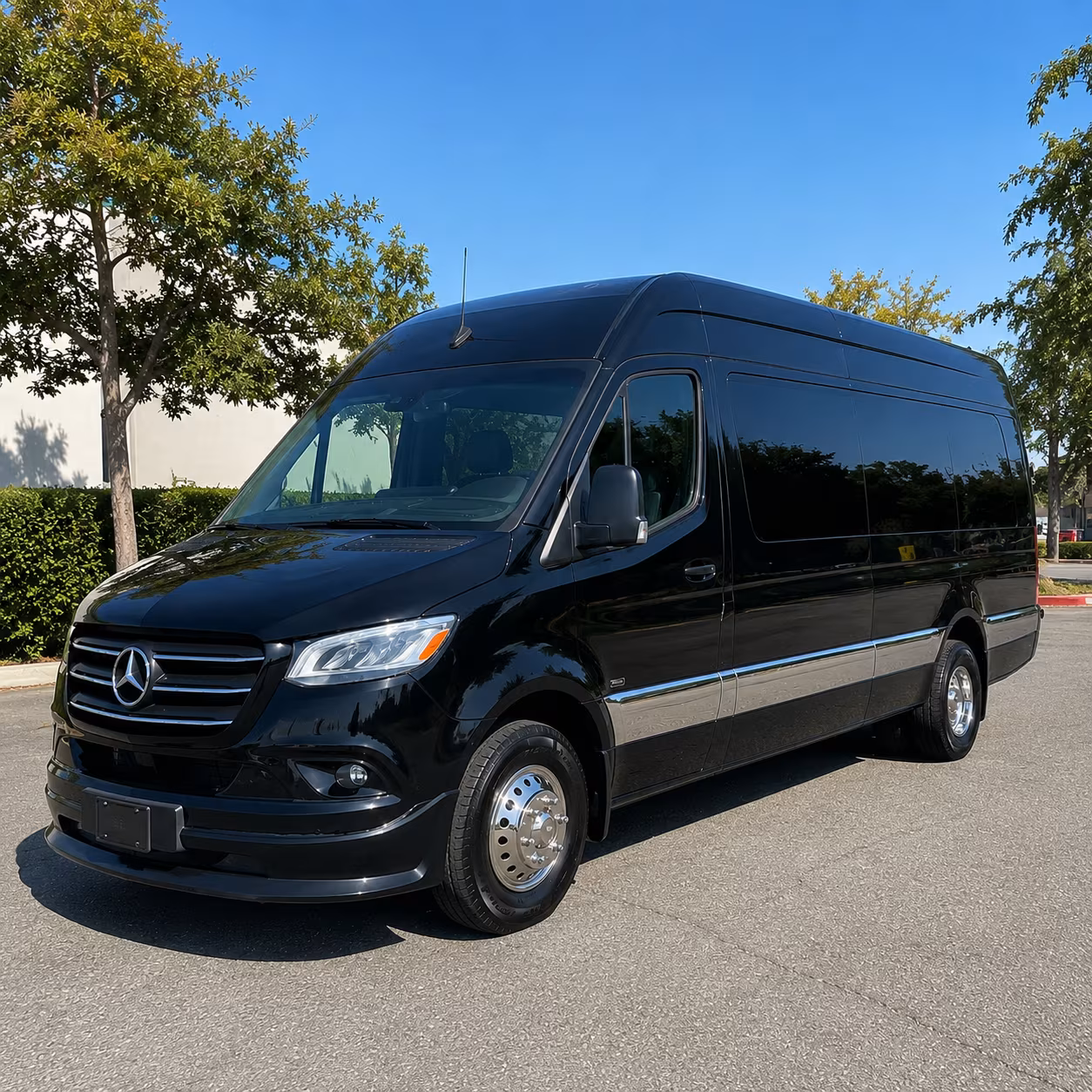 Denver Corporate Transportation party bus exterior