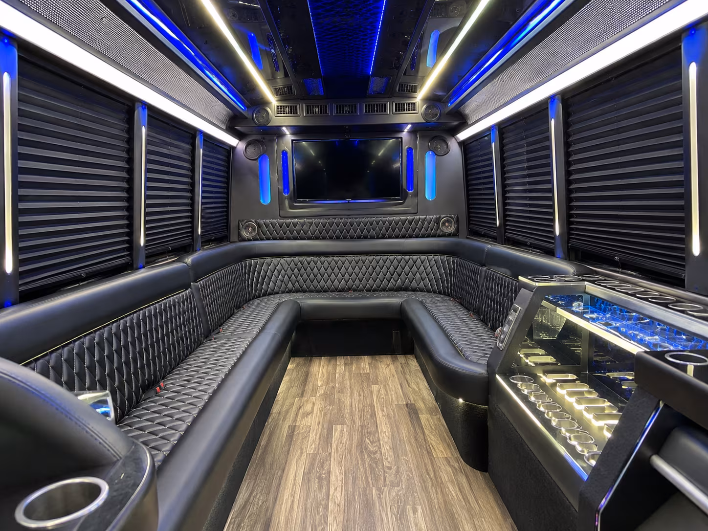 Denver Prom & Homecoming Transportation party bus exterior