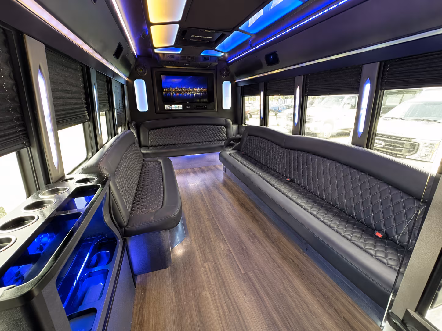 Denver Prom & Homecoming Transportation party bus exterior