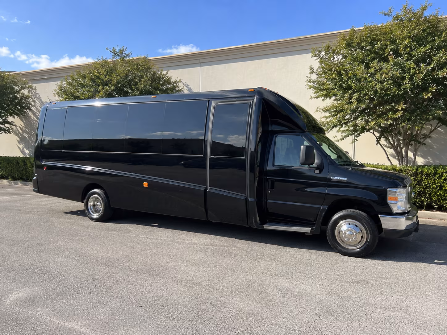 Denver Prom & Homecoming Transportation party bus exterior