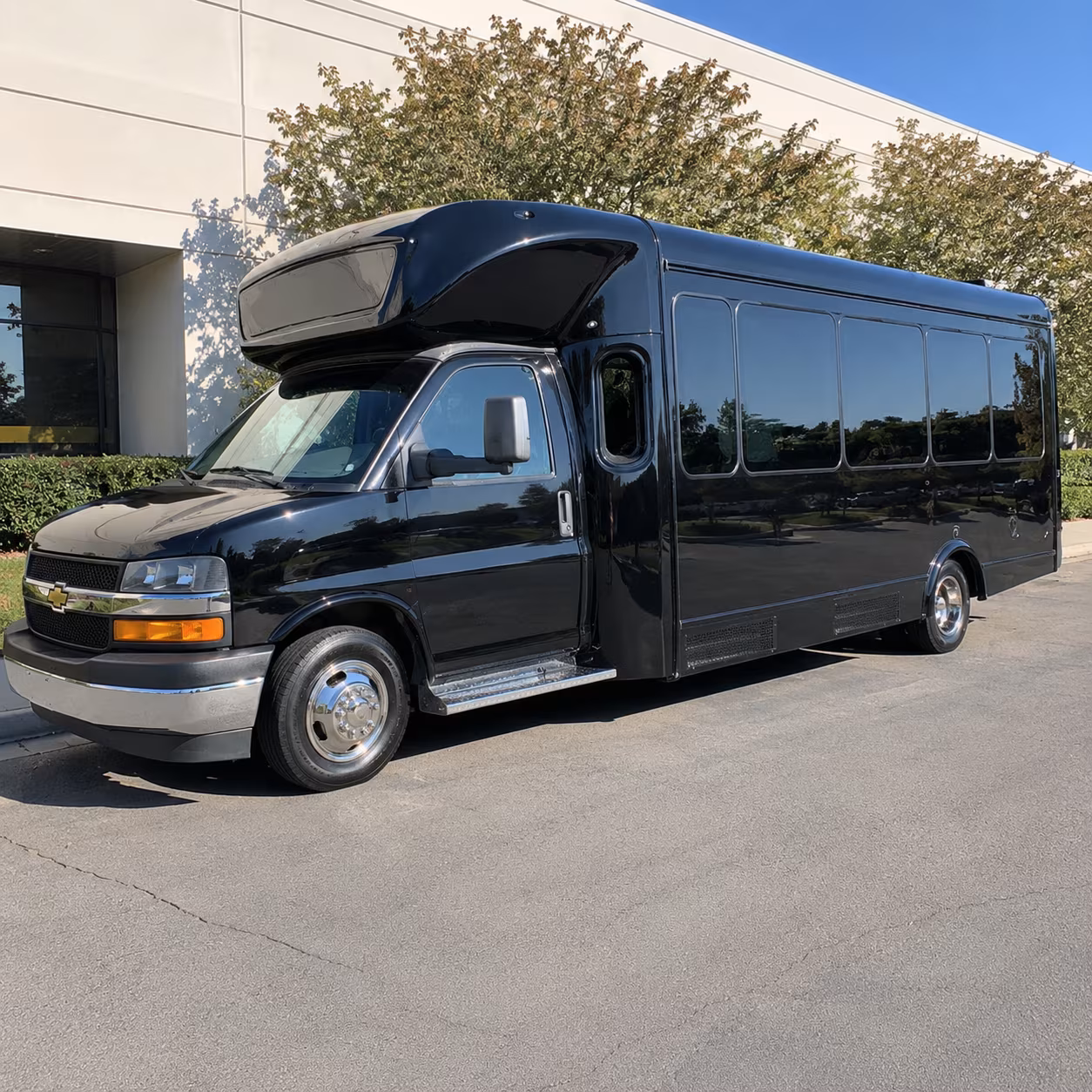 Denver Prom & Homecoming Transportation party bus interior