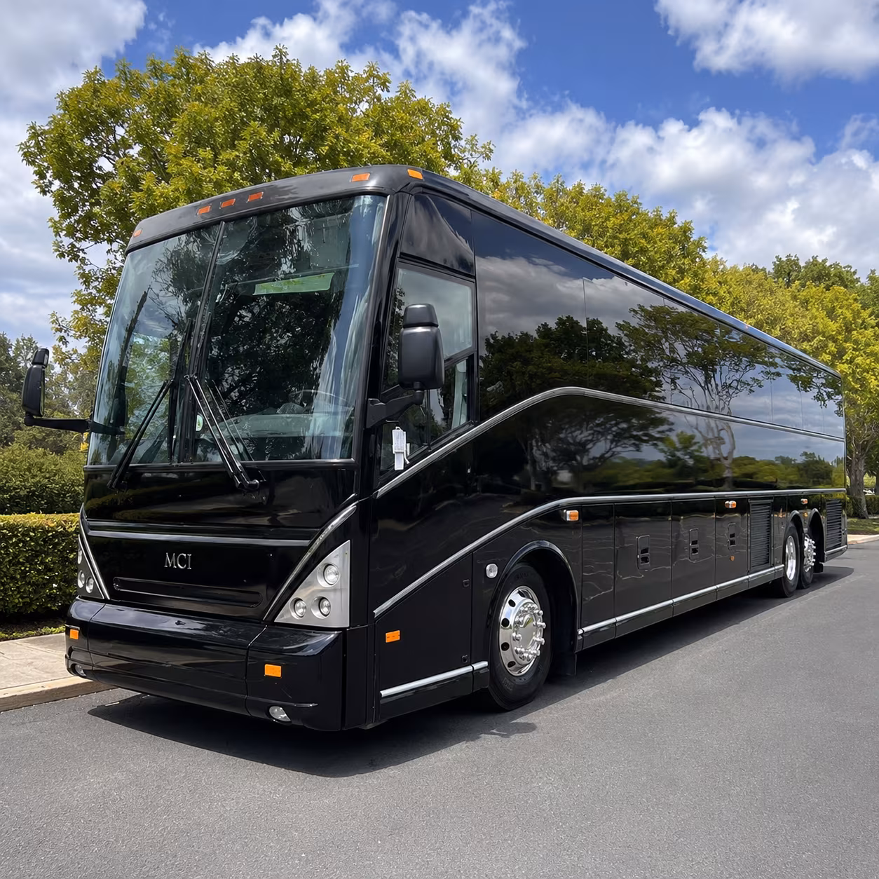 Denver School Event Transportation party bus exterior