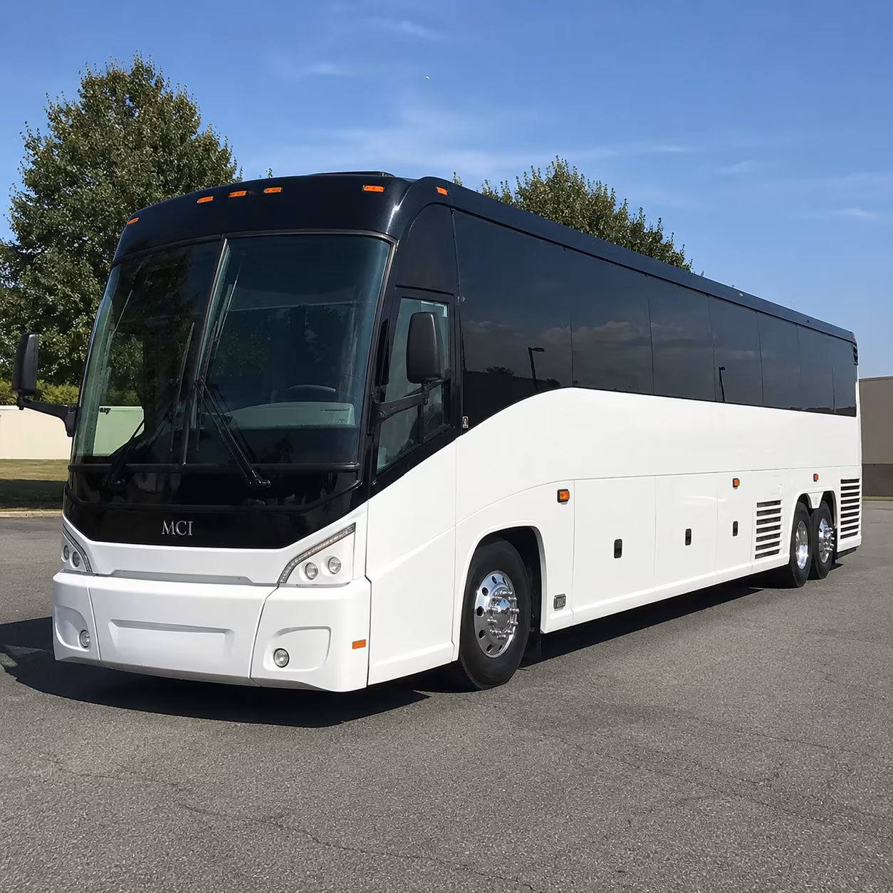 Denver School Event Transportation party bus exterior