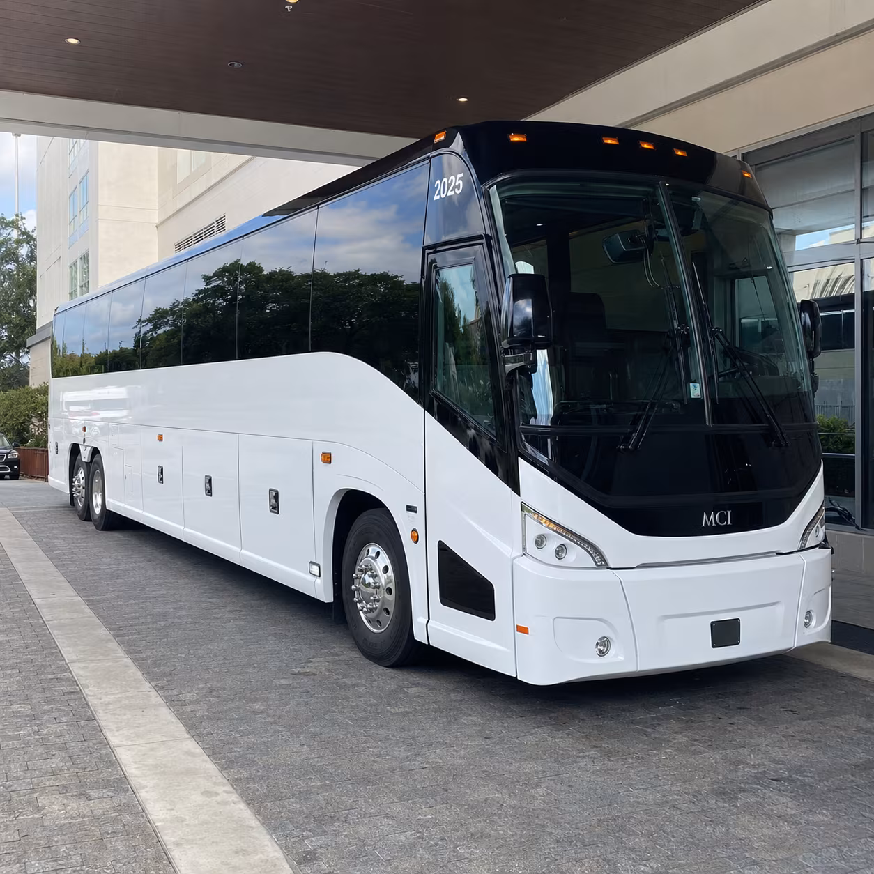 Denver School Event Transportation party bus exterior