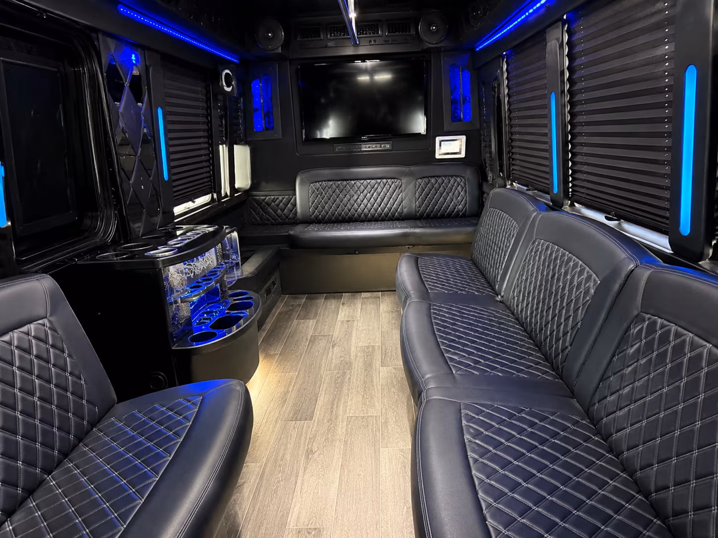 Denver Winery Tour & Pub Crawl Transportation party bus exterior