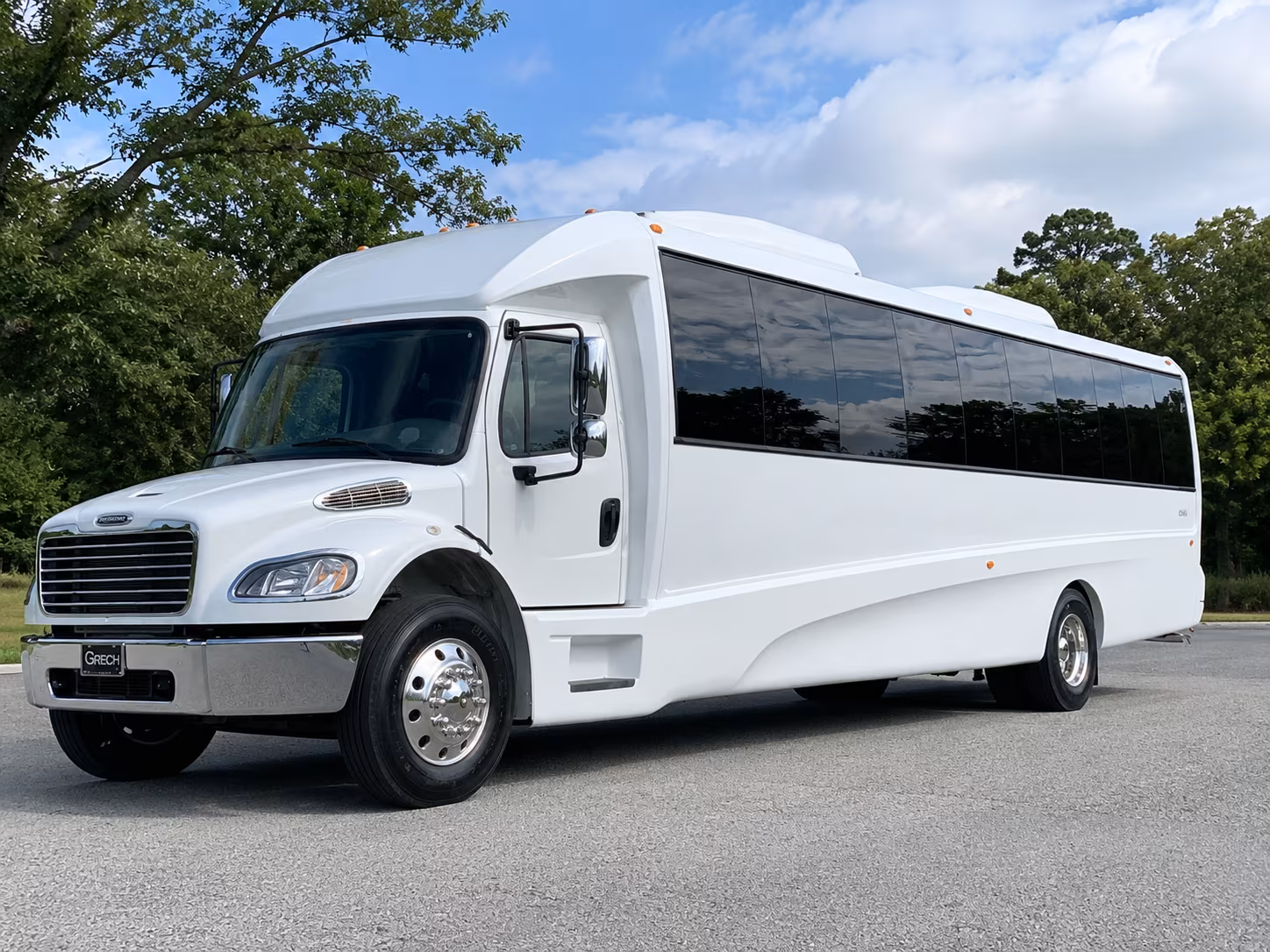 Denver Winery Tour & Pub Crawl Transportation party bus exterior