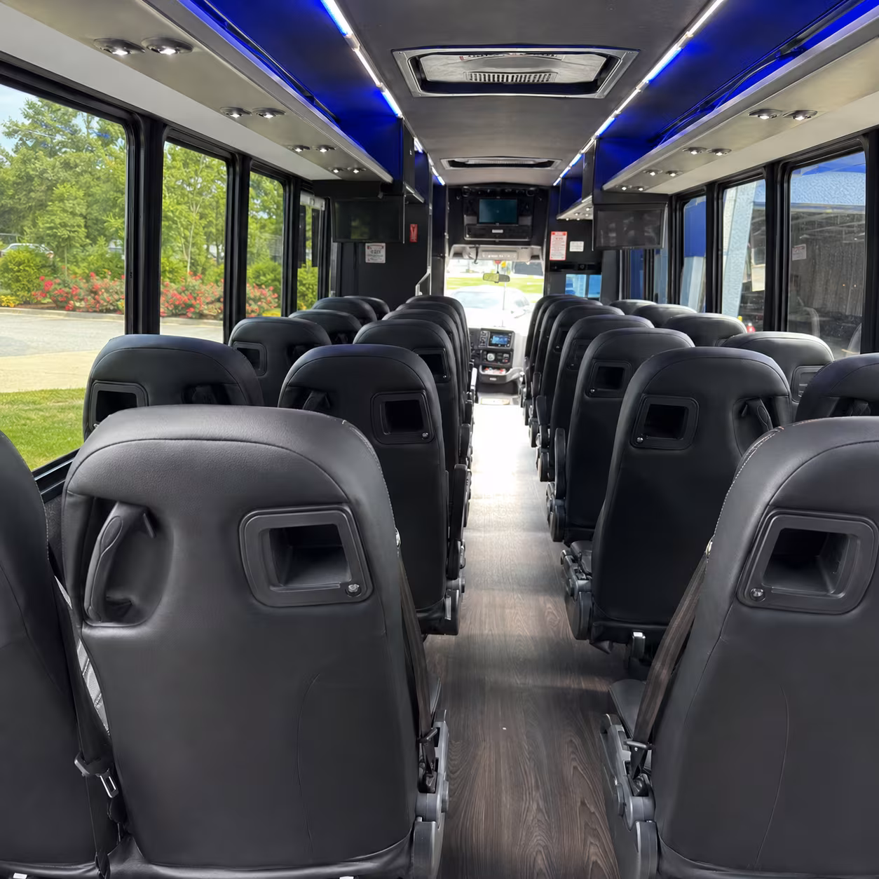 15-35 Passenger Minibus Inside