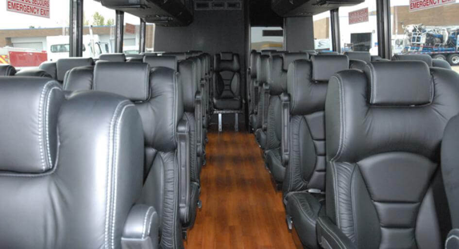 Greeley 20 Passenger Minibus Interior