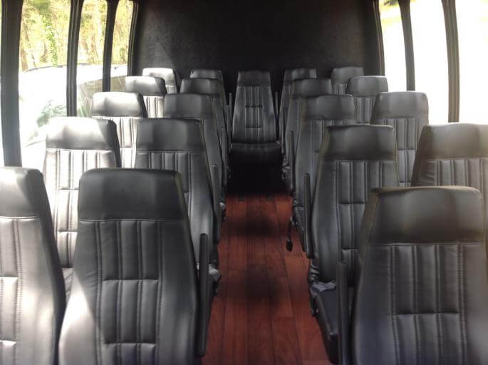 Castle Rock 30 Passenger Shuttle Bus Interior