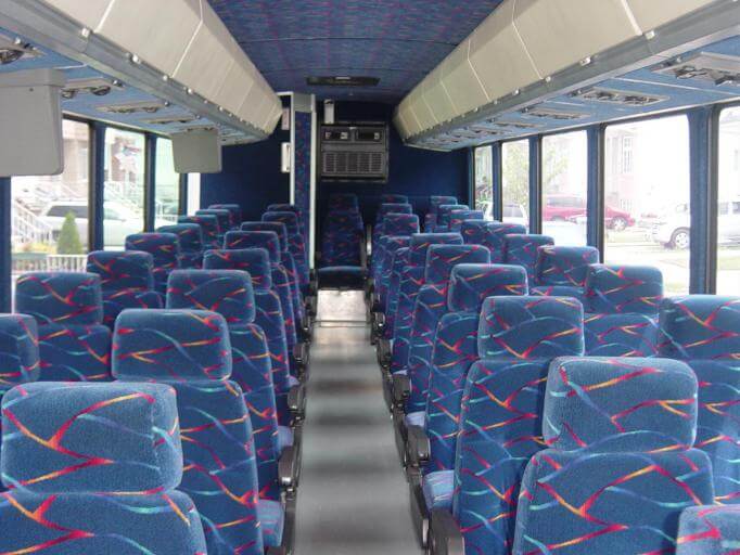 Arvada 35 Passenger Shuttle Bus Interior