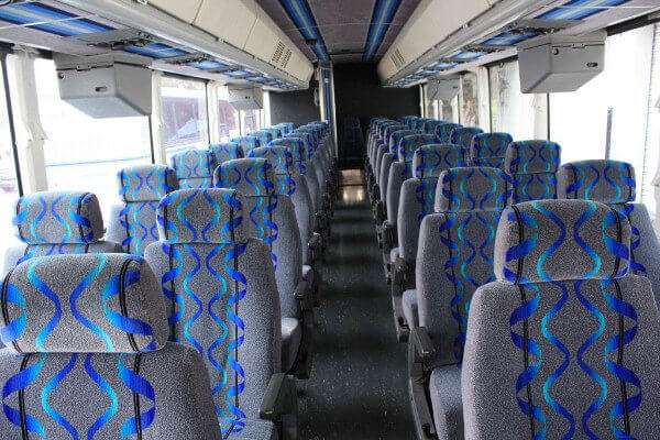 Longmont 40 Passenger Coach Bus Interior