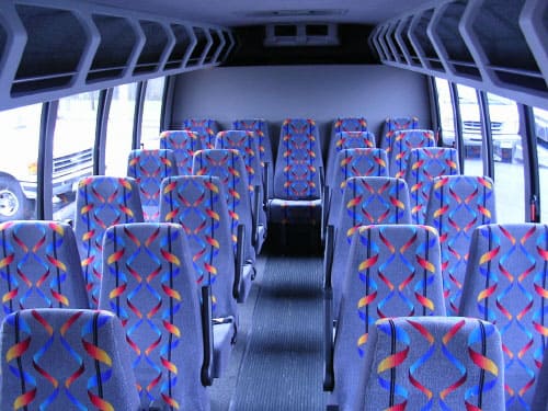 Broomfield 15-35 Passenger Minibuses Interior