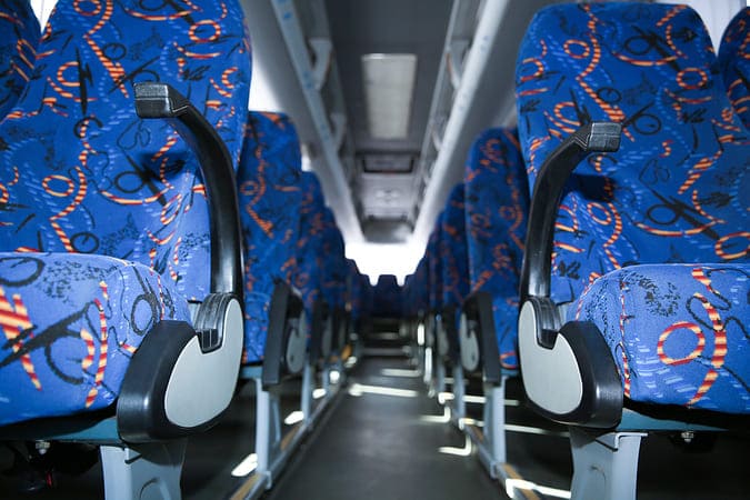 Broomfield 47-56 Passenger Charter Buses Interior